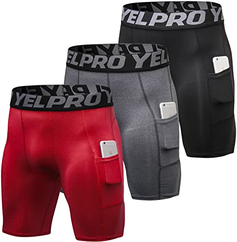 Pockets-black + Red + Gray