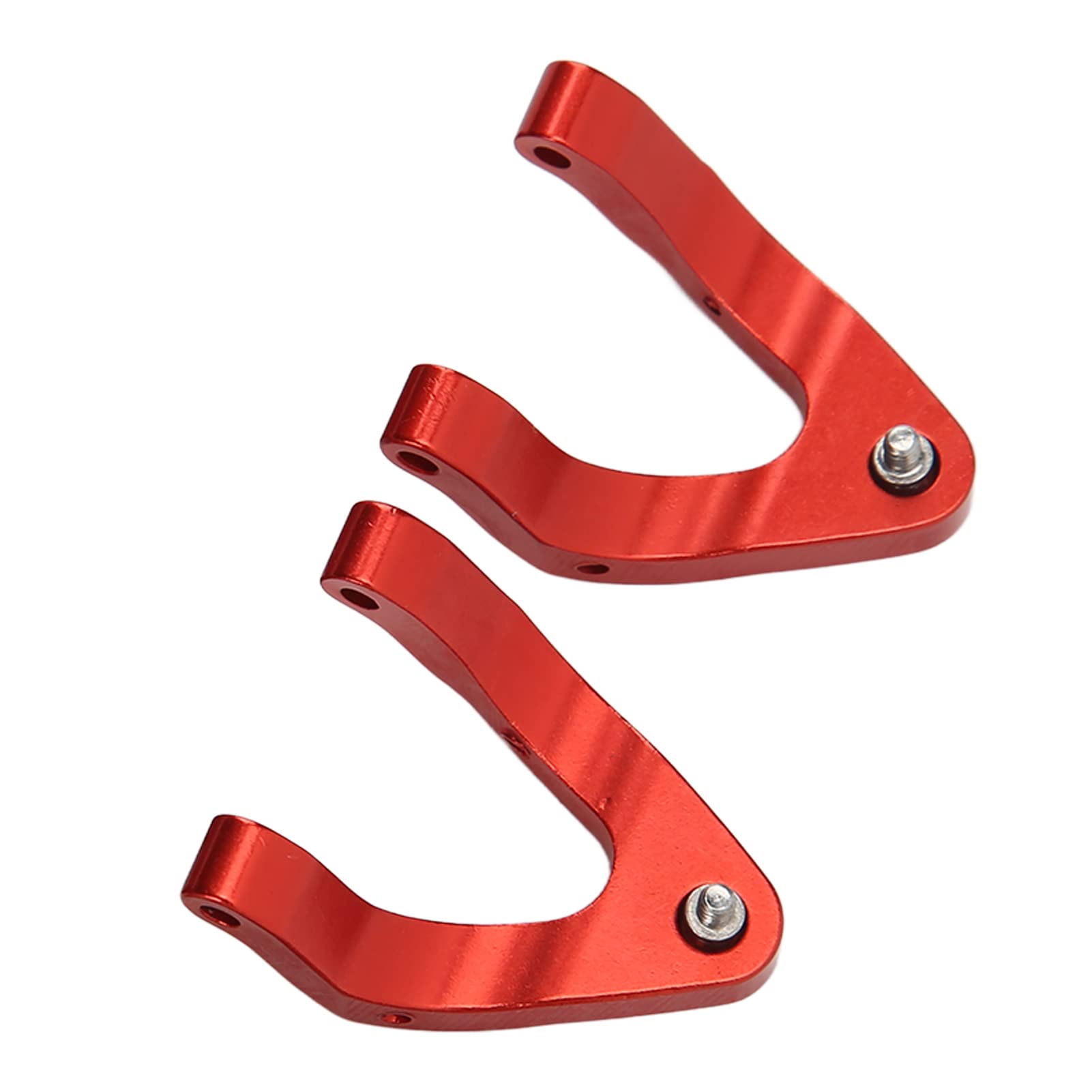 SUNGOOYUE RC Car Metal Upgrade Parts Set - Upper & Lower Suspension Arm, Steering Cup, Hex Adapter for WPL D12 RC Cars (Red) | Off-Road Racing, Crawling, DIY RC Vehicle Maintenance