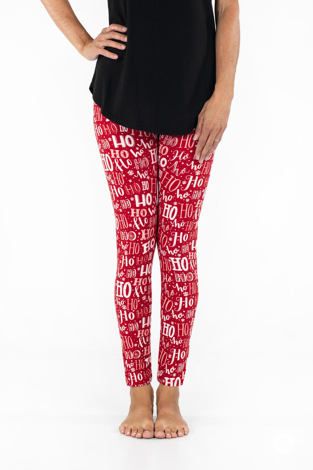 Jolly Vibes Patterned Leggings - Trendy Yoga Pants for Women, High Waist Workout Leggings with Fun Prints - Perfect for Yoga, Gym, Running & Casual Wear