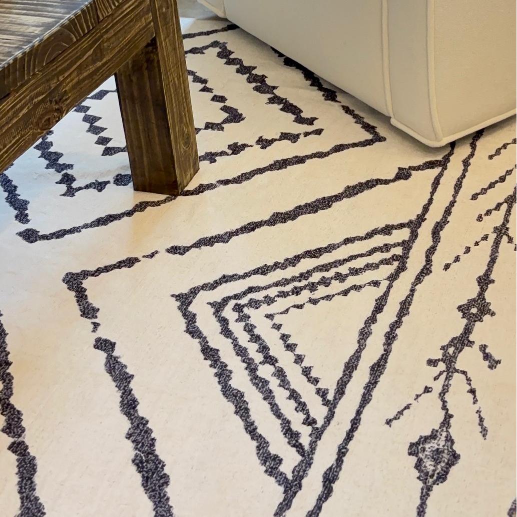 Selma Custom Washable Rugs - Yellow Brown Multi-Color Printed Carpet Runner for Living Room, Bedroom & Entryway | Machine Washable Non-Slip Floor Mat