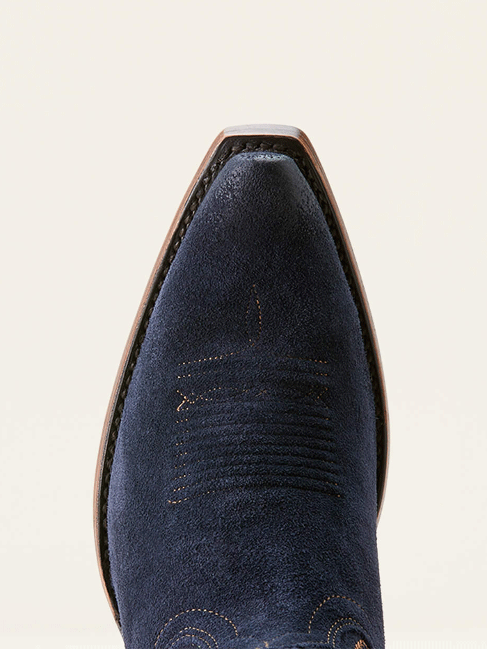 Ariat Women's Jukebox Western Boots - Polo Blue Suede Cowgirl Boots for Country Dancing & Rodeo Events