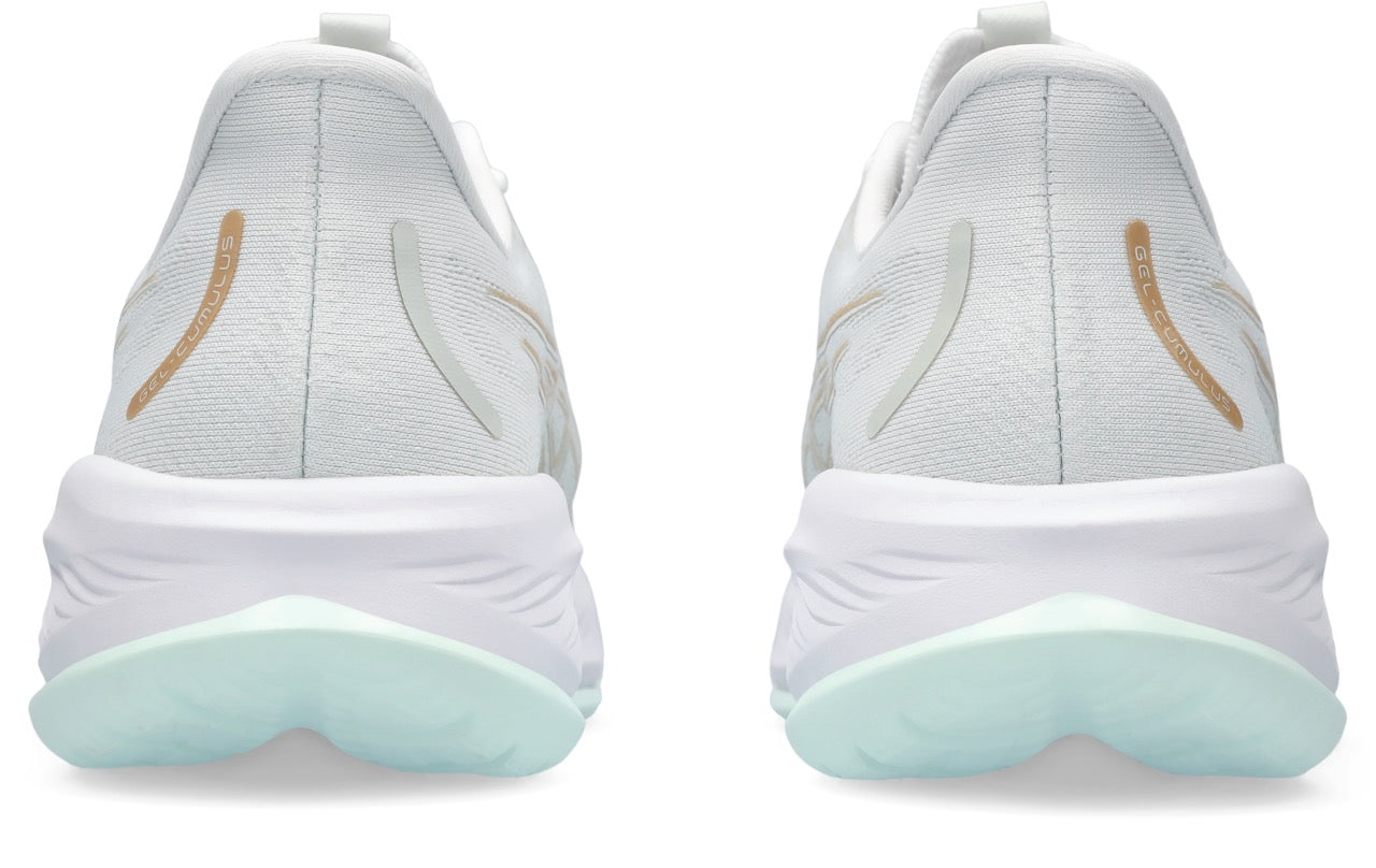 Women's Running Shoes Cumulus 26 - 100% White/Pale Mint - Lightweight Cushioned Sneakers for Women - Perfect for Jogging, Gym Workouts & Daily Walking