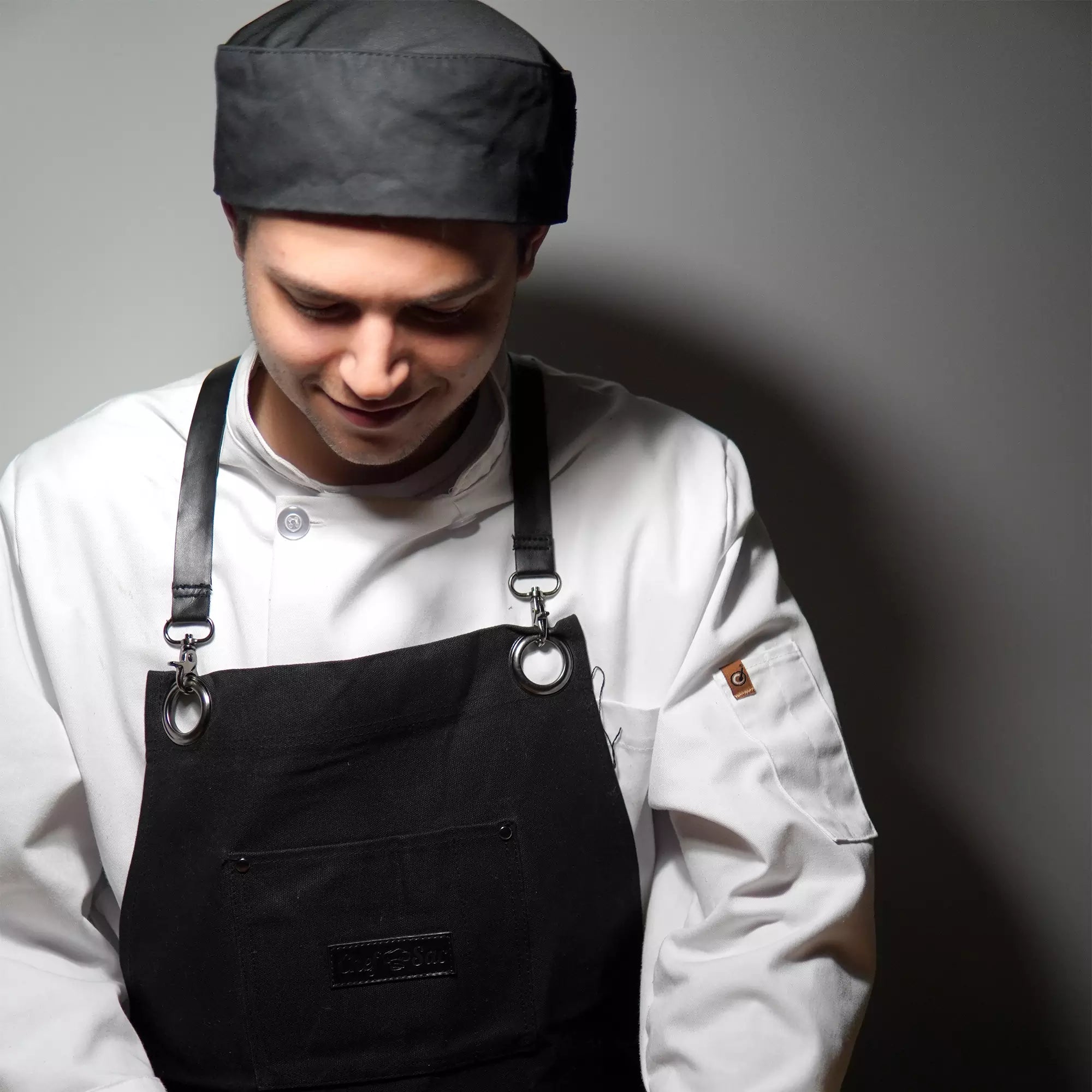 Breathable Cotton Chef Beanie Hat - Professional Kitchen Headwear for Cooking, Baking & Food Service - Comfortable & Lightweight for Long Shifts