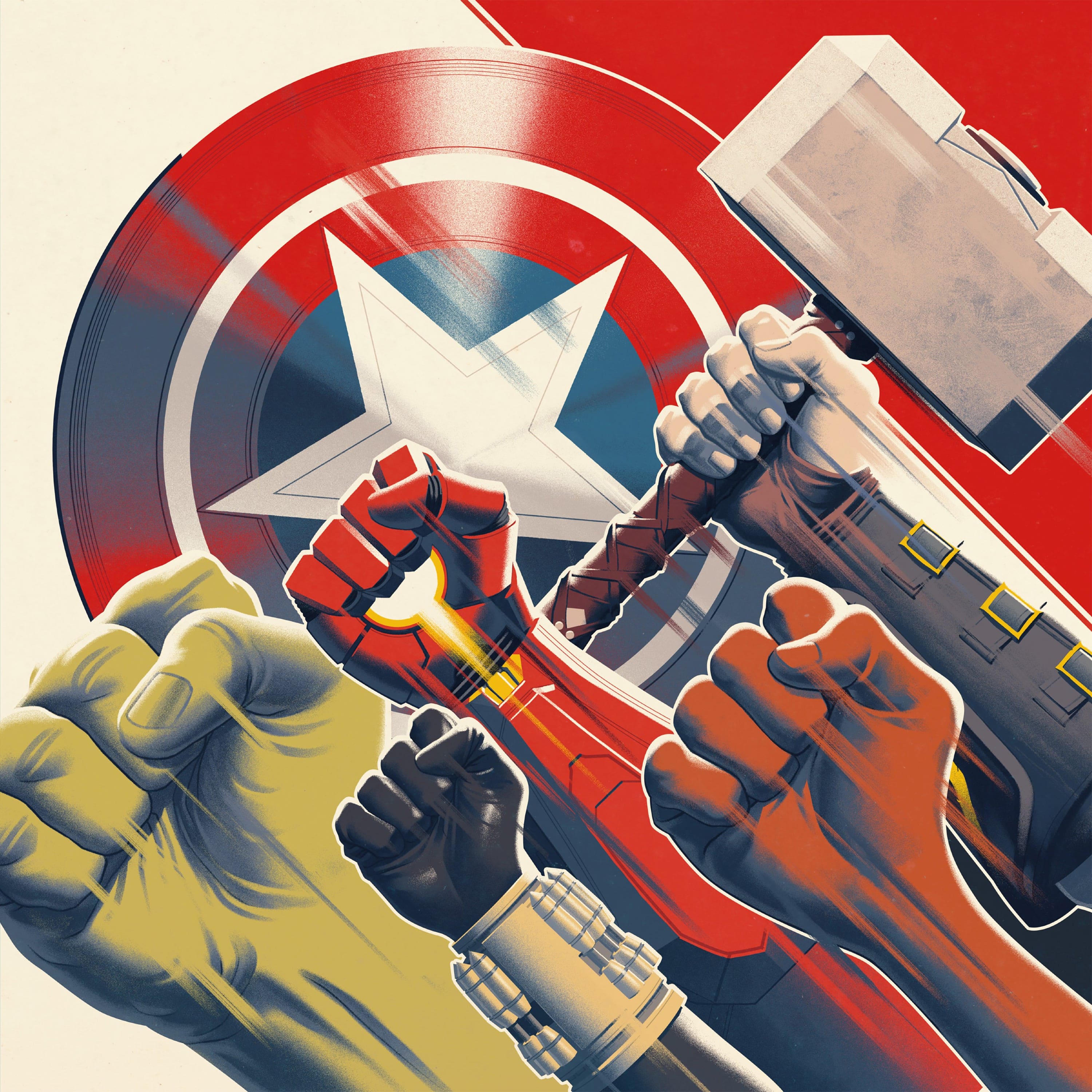 Marvel's Avengers Original Video Game Soundtrack LP Vinyl Record - Collectible Soundtrack for Marvel Fans, Gaming Enthusiasts & Music Lovers - Perfect for Home Decor, Gaming Room & Gift Giving