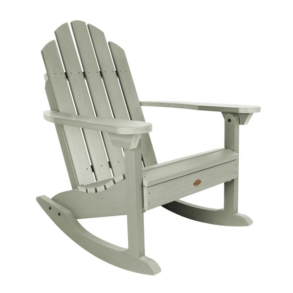 Premium Outdoor Classic Westport Adirondack Rocking Chair - All-Weather Resistant, Comfortable Patio & Garden Rocking Chair for Porch, Deck, Backyard Relaxation