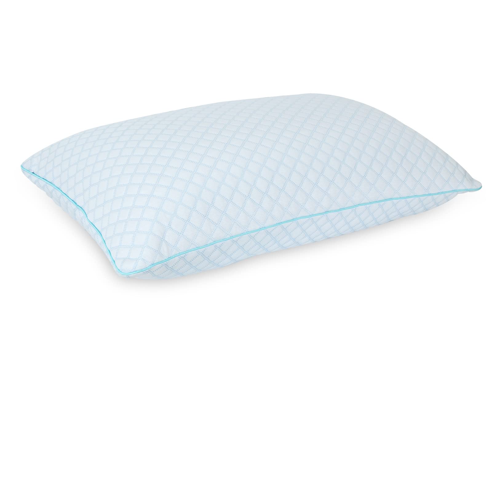 Cool Gel Memory Foam Pillow - Adjustable for Neck Pain Relief & Better Sleep