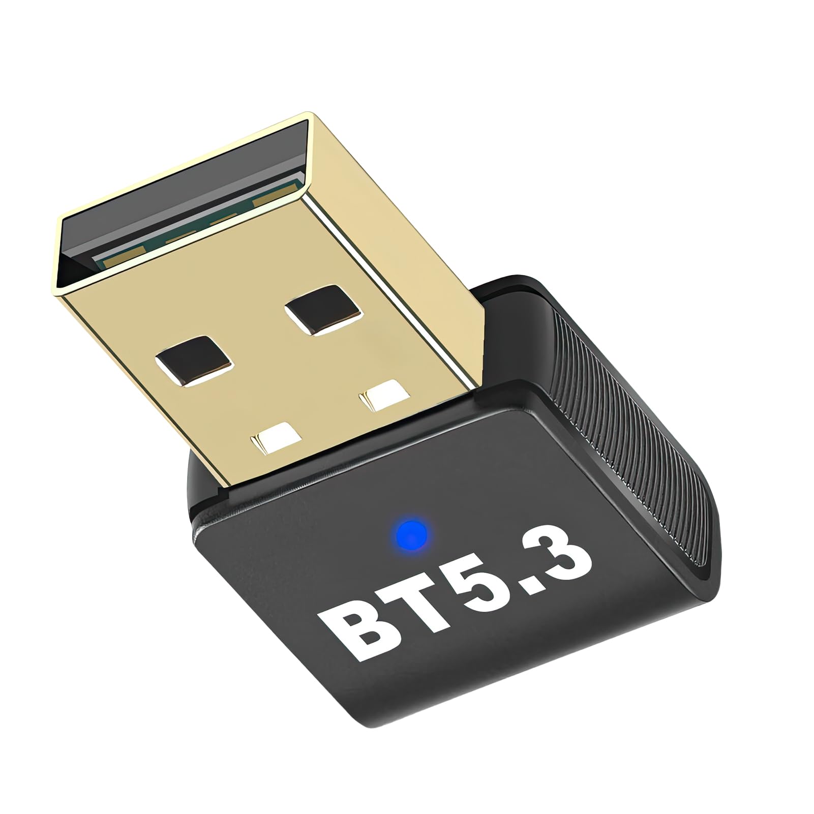 Bluetooth 5.3 USB Adapter for PC & Laptop - Windows 11/10/8.1/7 Plug & Play Wireless Dongle - Connect Headphones, Speakers, Keyboard, Mouse, Printer, Controller & Tablet - Perfect for Home Office, Gaming & Remote Work