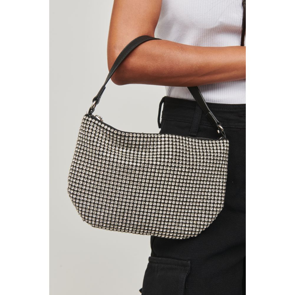 Elegant Marilyn Evening Bag for Women - Vintage Clutch Purse with Rhinestone Accents - Perfect for Parties, Weddings & Special Occasions