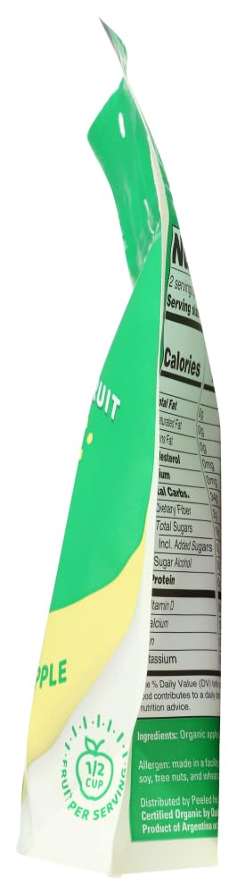 Organic Dried Apple Slices Snack - 2.8 oz (3 Pack) | Healthy Fruit Chips for Kids & Adults | Perfect for Lunchboxes, Hiking & On-the-Go Snacking