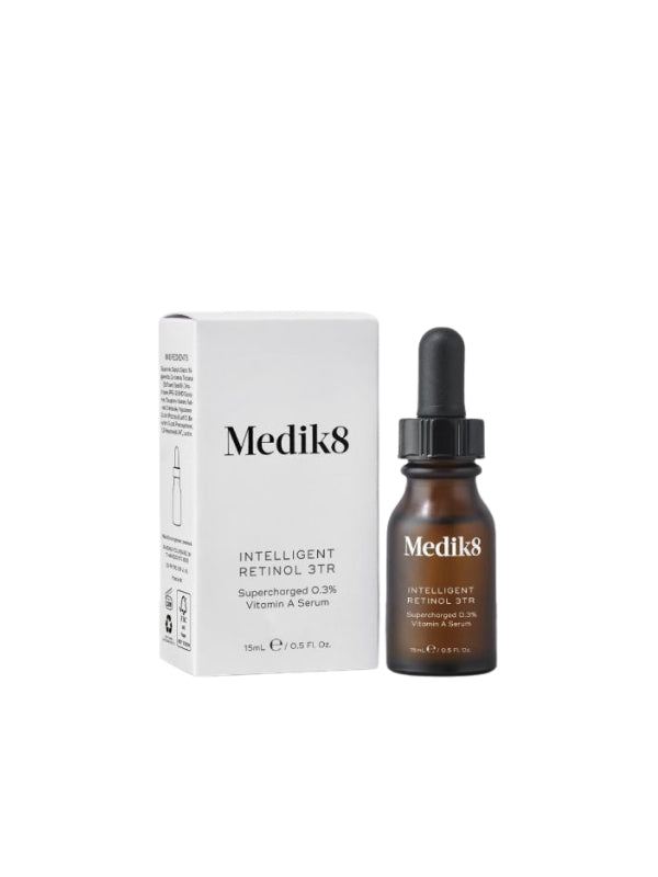 Medik8 Intelligent Retinol 3TR Serum - Anti-Aging Face Treatment for Wrinkles & Fine Lines - Night Repair Cream for Glowing Skin - Perfect for Daily Skincare Routine & Nighttime Regimen