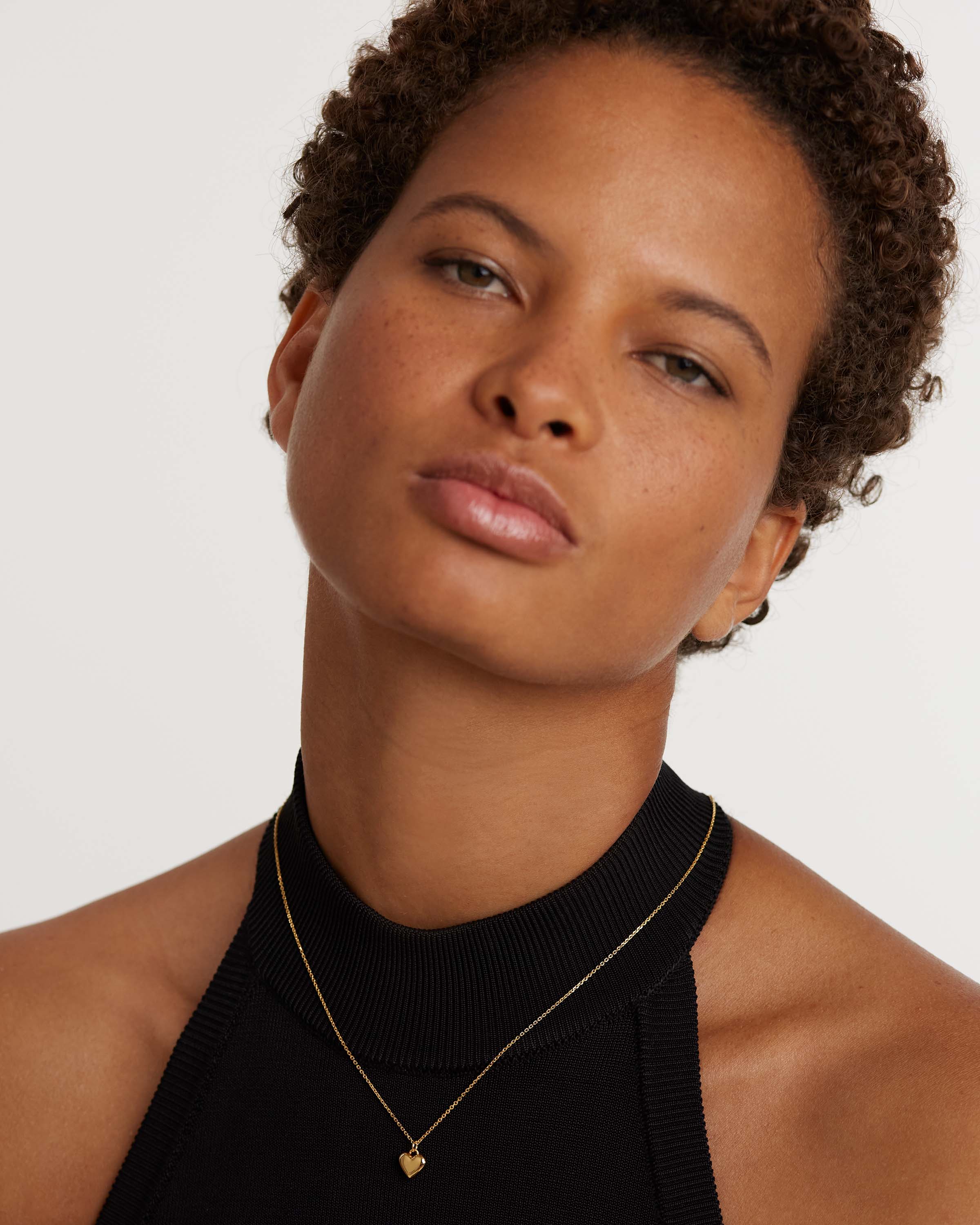 L'Absolu Necklace for Women - Elegant 18K Gold Plated Pendant Jewelry Gift for Her - Perfect for Valentine's Day, Anniversary & Special Occasions