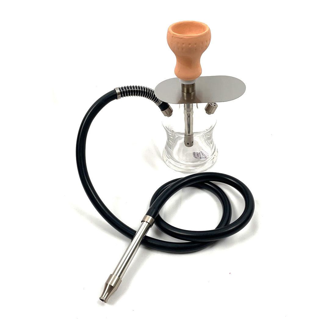 Premium Arab Hookah Set - Portable Shisha Glass Water Pipe with Carrying Bag | Perfect for Home Parties, Outdoor Gatherings & Relaxation