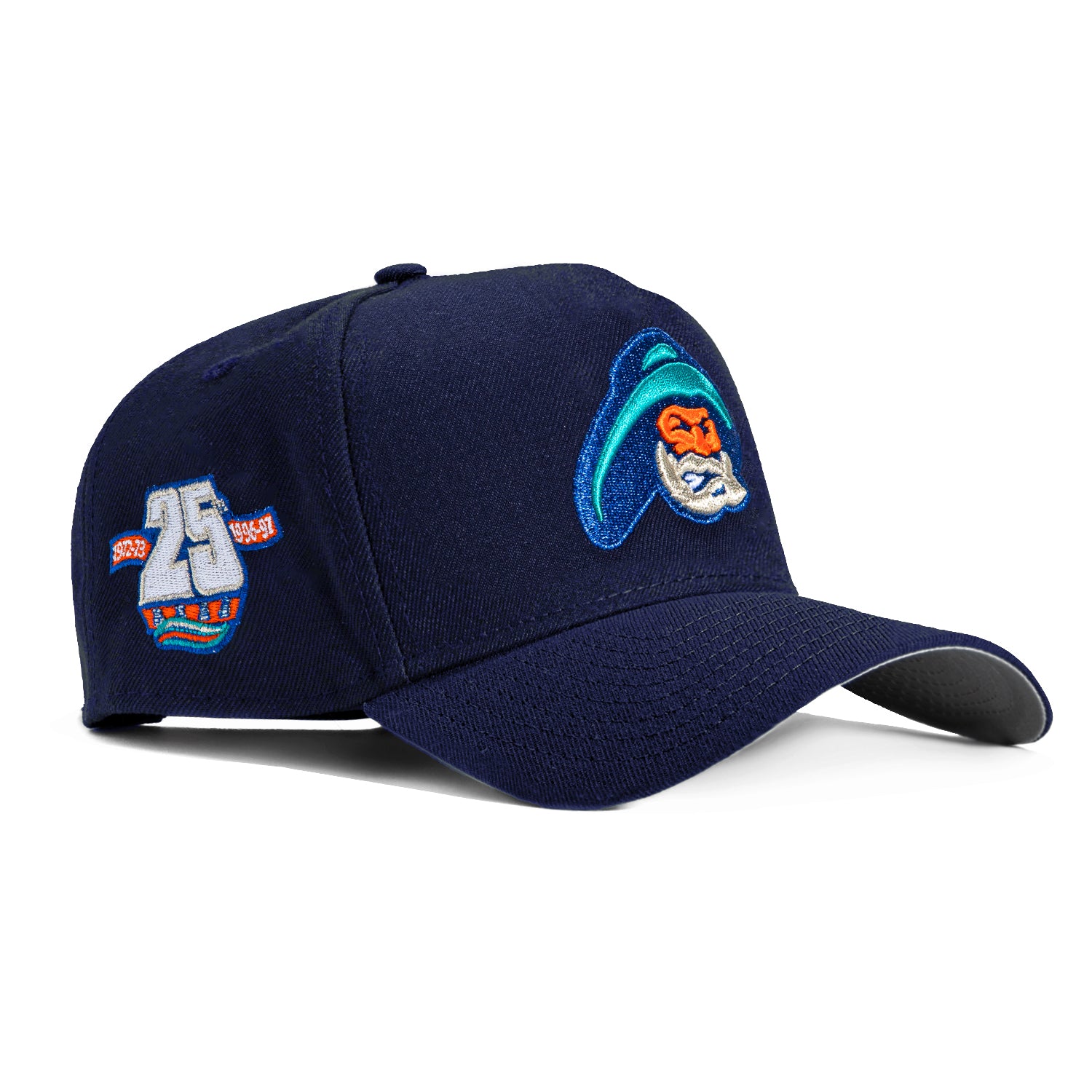 New Era 9Forty A-Frame New York Islanders 25th Anniversary Patch Snapback Hat - Light Navy Blue | Official NHL Licensed Cap for Men & Women | Perfect for Games, Fan Gear & Streetwear Fashion