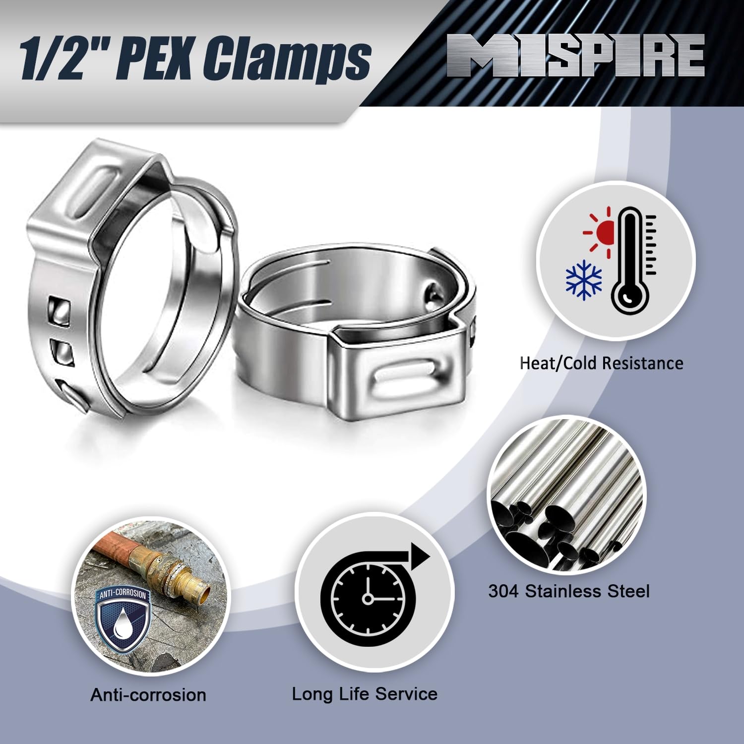 **MISPIRE 25-Pack 1/2