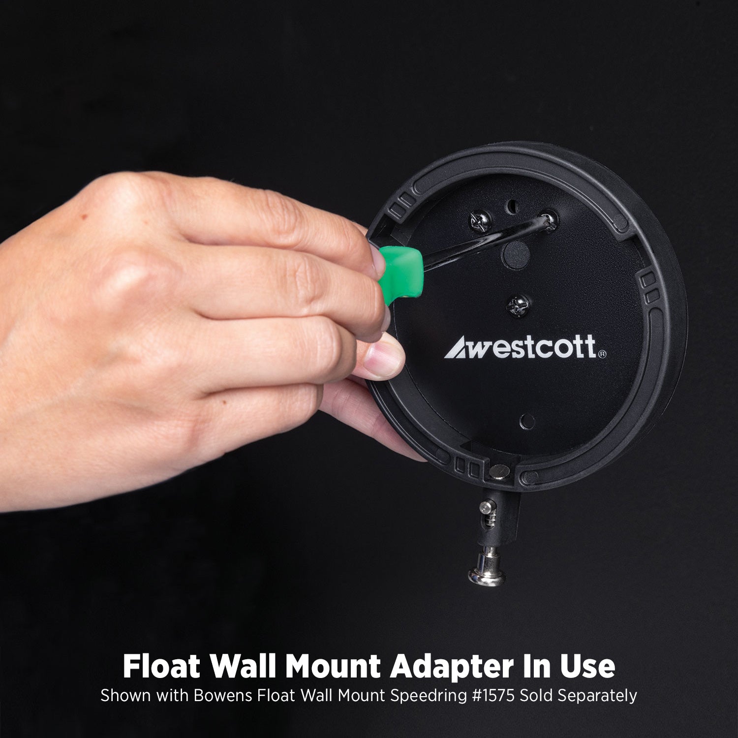 Lindsay Adler Float Wall Mount Adapter - Universal Photography & Video Mounting Bracket for Studio, Home, and Office Use