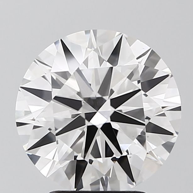 2.92 Carat E Color VS1 Clarity Round Lab-Grown Diamond for Engagement Rings & Fine Jewelry