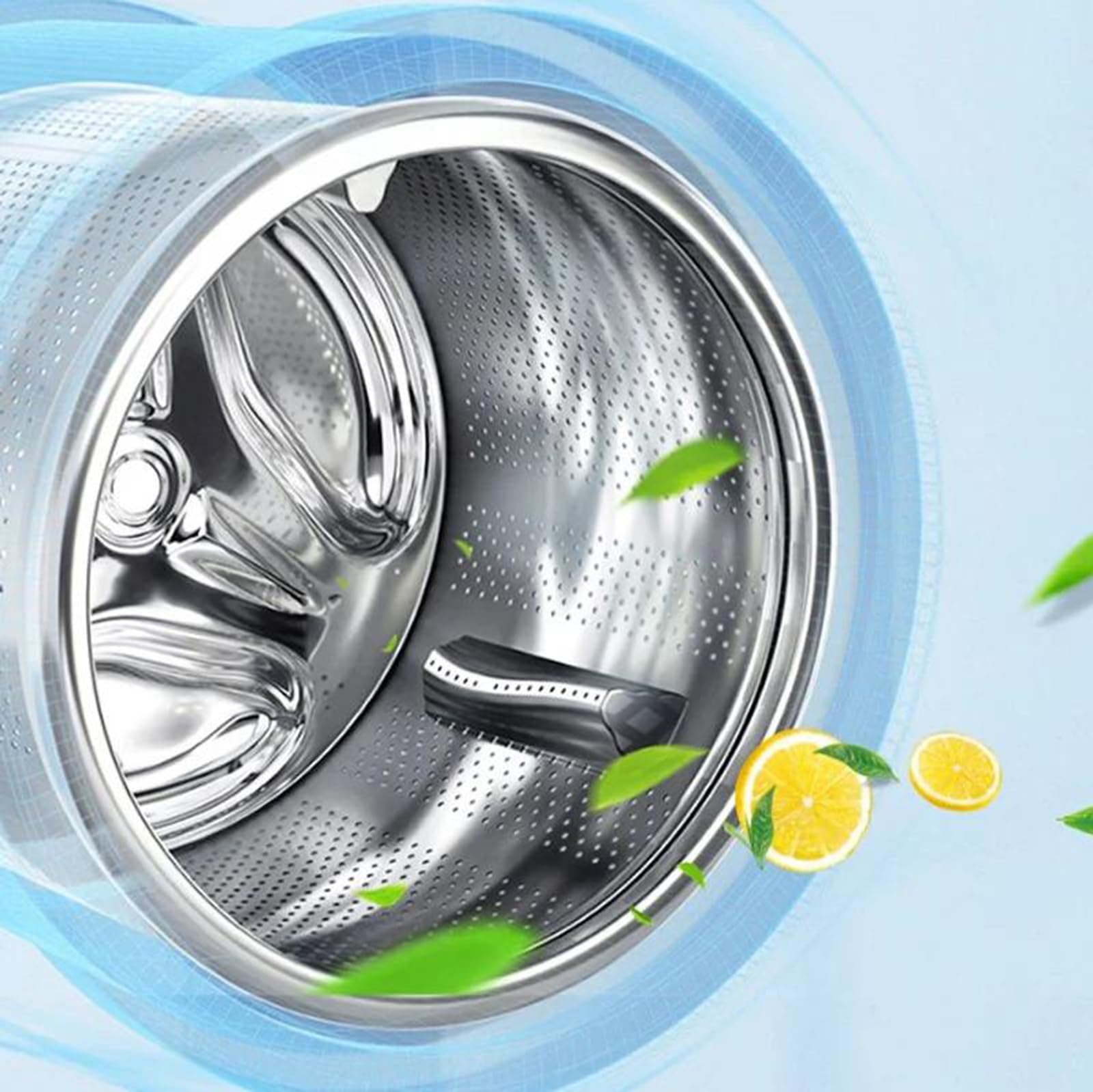 Household Essentials Washing Machine Cleaner - Deep Cleaning Detergent for Front Load & Top Load HE Washers | Removes Mold, Odor & Residue | Perfect for Laundry Day Maintenance