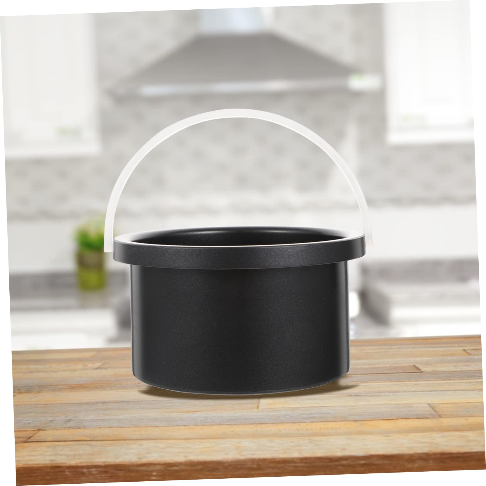 1pc Black Aluminum Wax Warmer Pot - Reliable Wax Melting Tool for Hair Removal, Wax Tins & Wax Melts - Perfect for Salon, Spa & Home Use