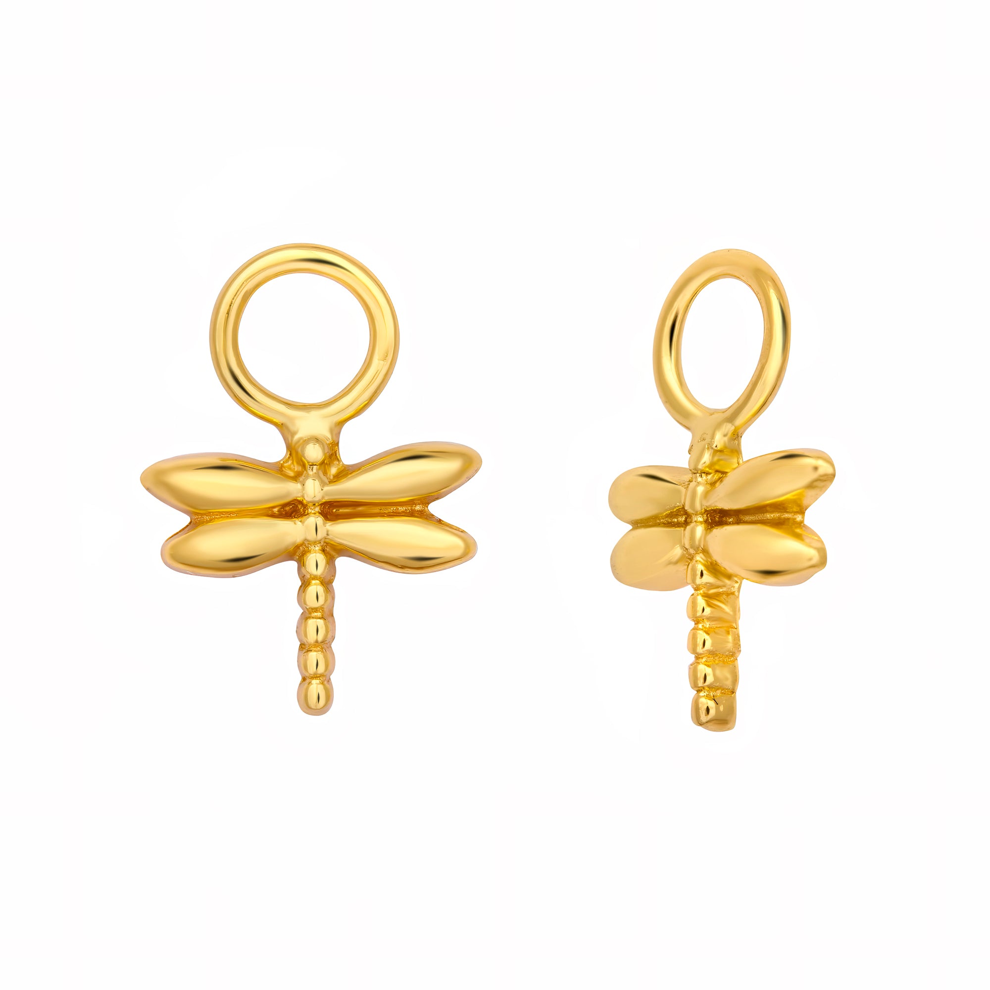 Dragonfly Ear Charms 14K Gold Plated - Elegant Dangle Earrings for Women, Perfect for Wedding, Party & Everyday Wear
