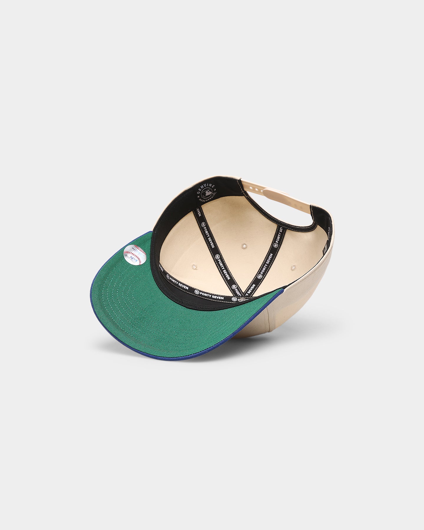 47 Brand Los Angeles Dodgers 'Natural Nantasket' '47 Captain DTR Snapback Hat - Adjustable Baseball Cap for Men & Women - Perfect for Sports Fans, Casual Wear and Outdoor Activities