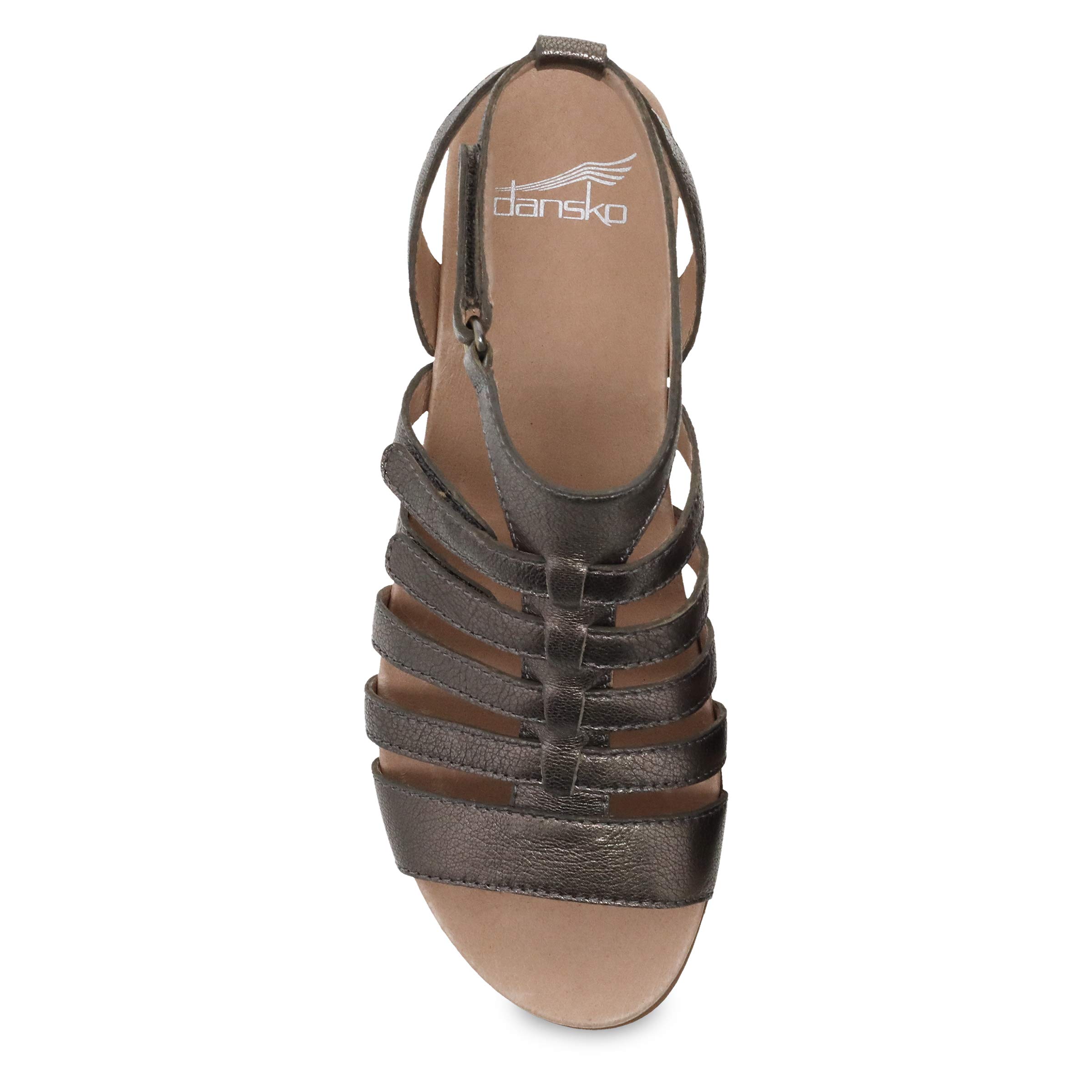 Dansko Women's Athena Comfortable Leather Sandals - Casual Walking Shoes for Women, Perfect for Summer, Travel & Outdoor Activities