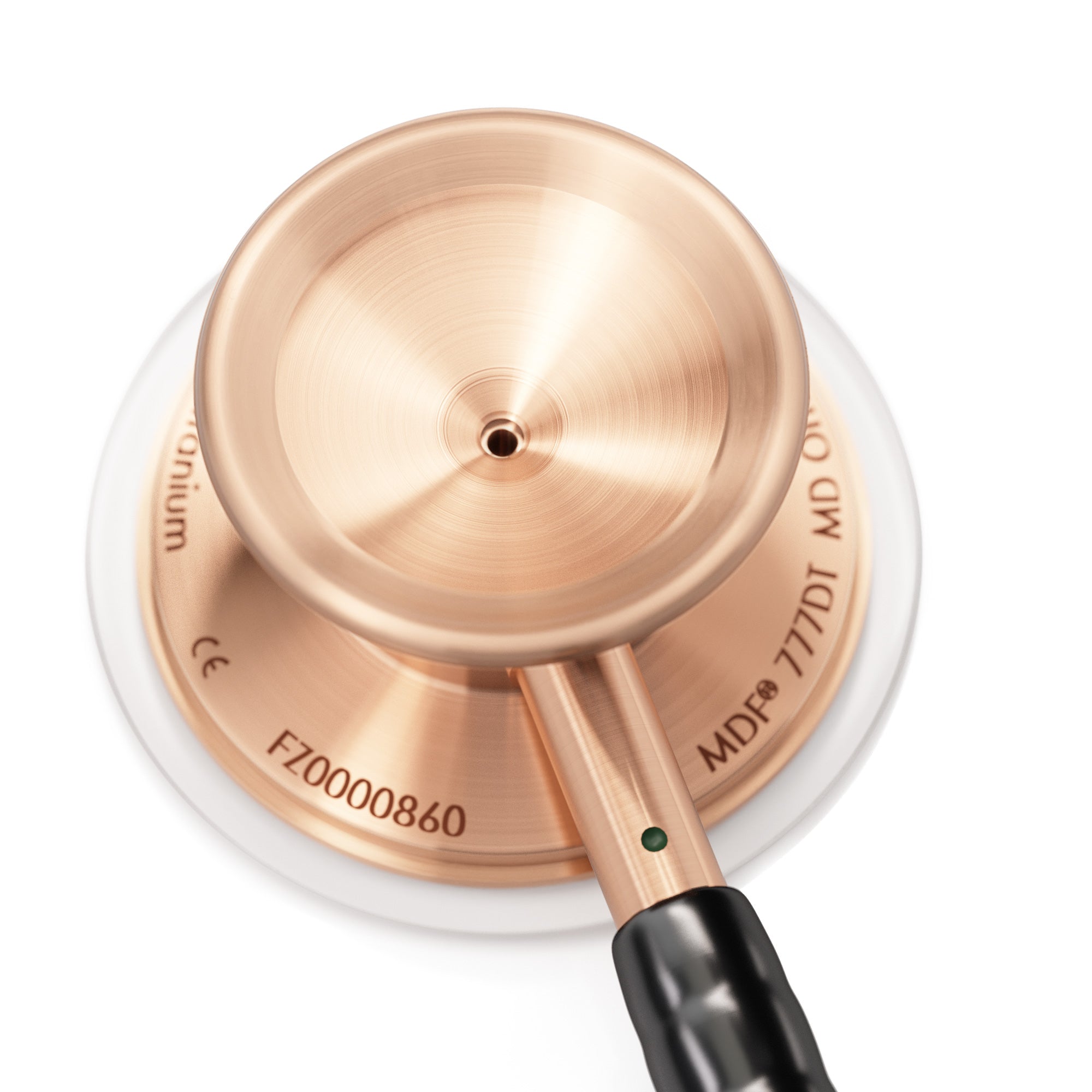 MD One® Epoch® Titanium Adult Stethoscope - Black/Rose Gold Finish | Premium Medical-Grade Stethoscope for Doctors, Nurses & Healthcare Professionals | Ideal for Clinical Use, Patient Examinations & Medical Training