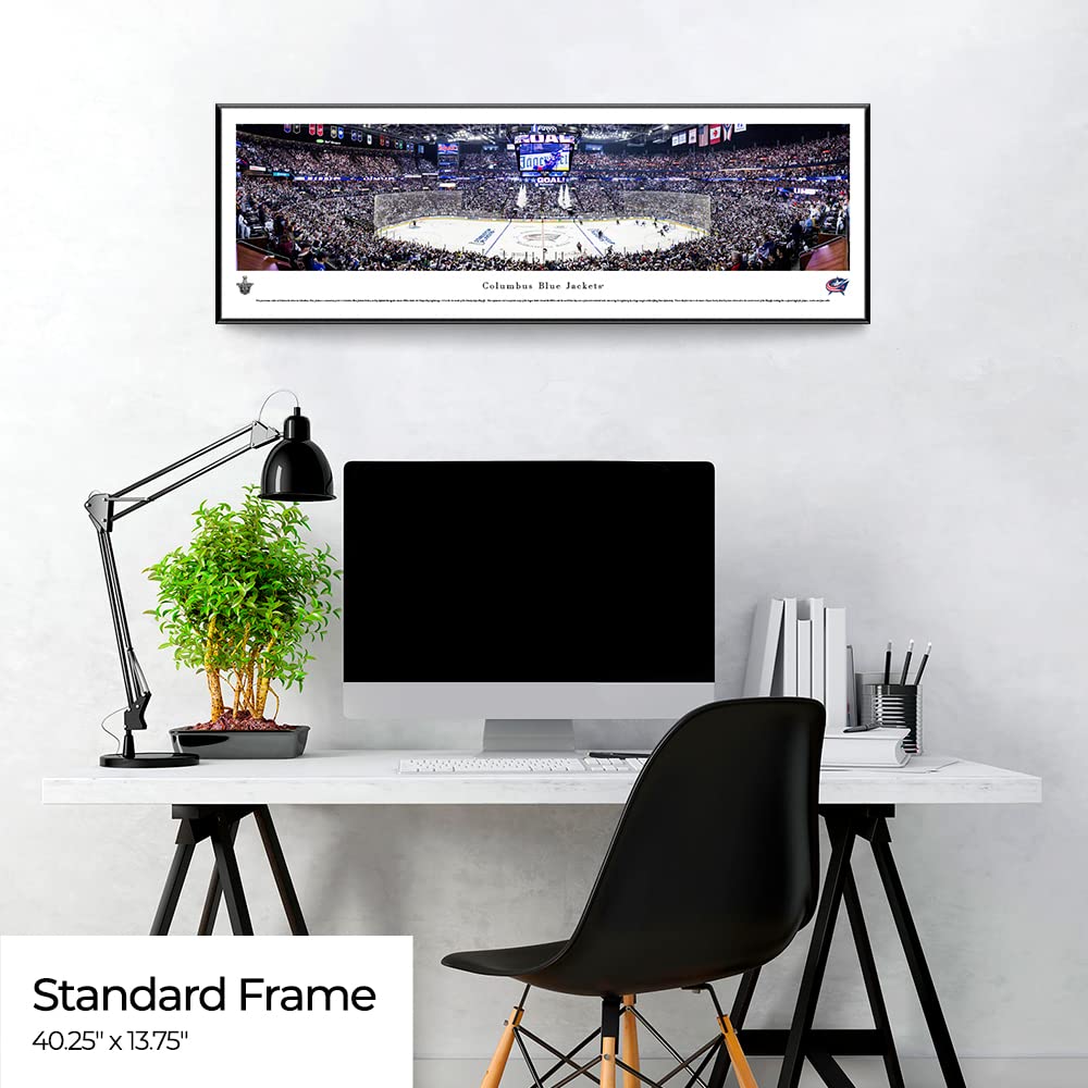 Columbus Blue Jackets NHL Hockey Panoramic Posters & Framed Wall Art - Premium Blakeway Panoramas for Home, Office & Man Cave Decor