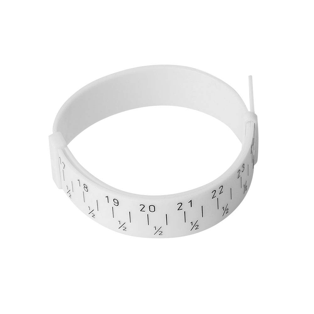 Premium Plastic Wrist Gauge Sizer - Accurate Jewelry Bracelet & Bangle Measuring Tool for Perfect Fit | Jewelry Making, Gift Sizing, DIY Crafts