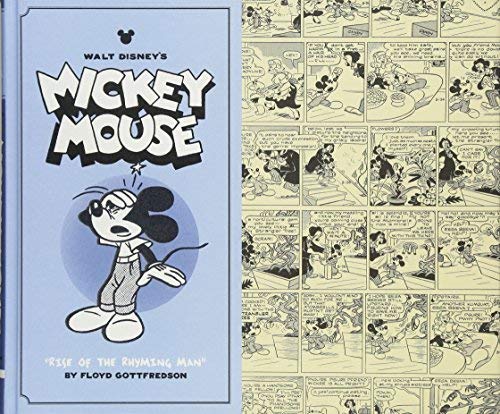 Walt Disney's Mickey Mouse Vol. 9: Rise Of The Rhyming Man - Classic Comic Collection by Floyd Gottfredson (2016) | Perfect for Disney Fans, Comic Collectors & Gift Giving