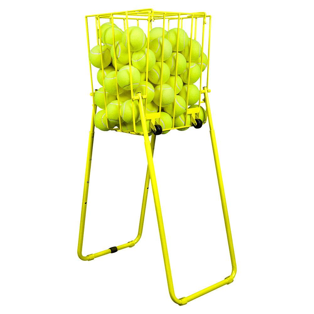 Elite 65 Tennis Ball Hopper - Portable Tennis Ball Basket for Practice & Training | Perfect for Coaches, Players & Tennis Clubs | Durable & Easy to Carry