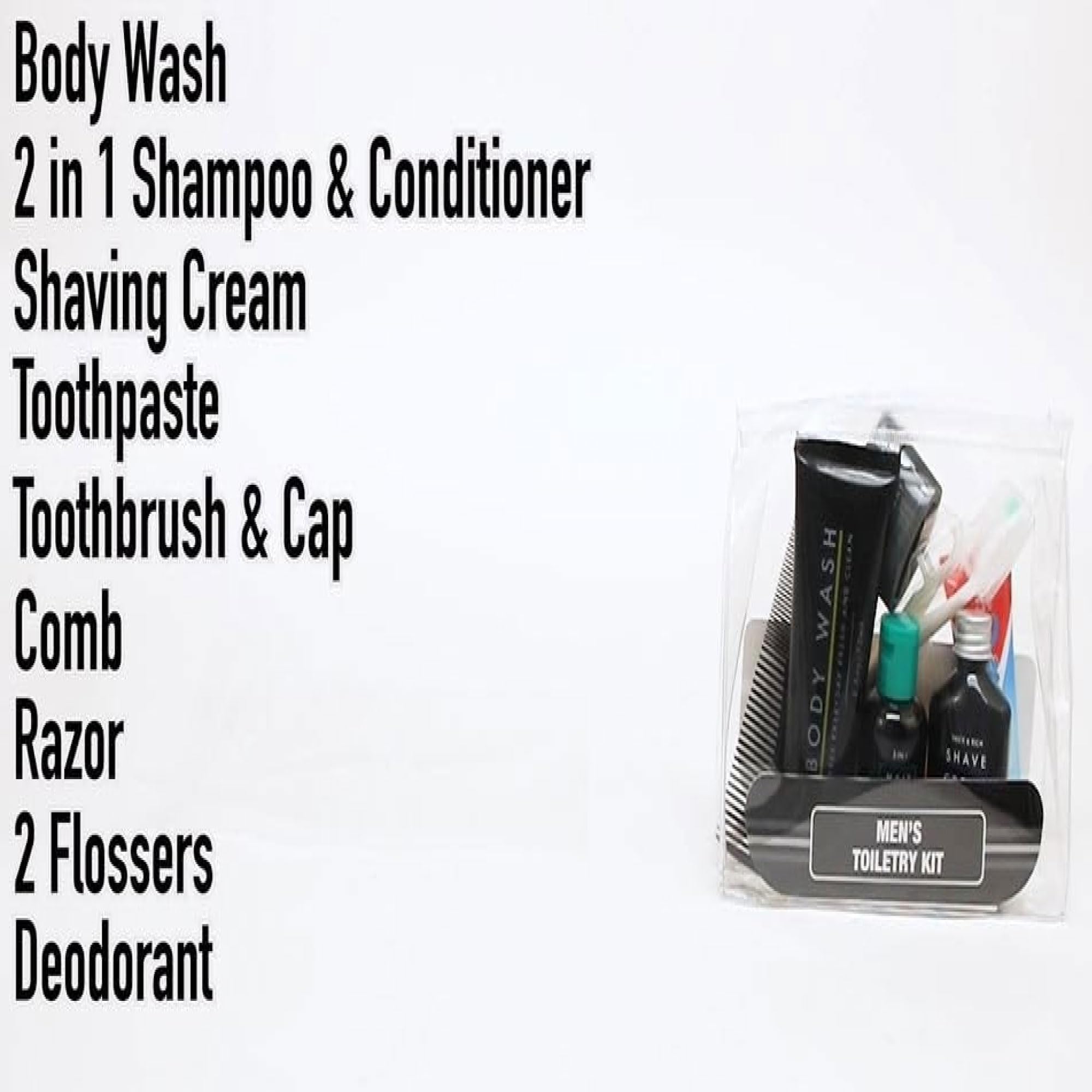 25-Piece Homeless Care Kit - Bulk Hygiene Travel Supplies for Men & Charity Donations - Summer Essentials, Toiletries & Homeless Care Package - Perfect for Shelters, Outreach Programs & Travel Needs