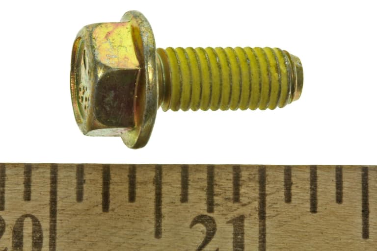 BRP Hex Flanged Screw - Heavy Duty M6 Stainless Steel Bolt for Automotive, Machinery & DIY Projects - Corrosion Resistant Fastener for Outdoor & Industrial Use