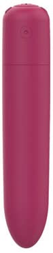 10-Speed Rechargeable Mini Vibrator for Women - Waterproof & Portable Personal Massager - Quiet & Powerful Clitoral Stimulator for Travel, Relaxation & Pleasure - Perfect for Back, Body & Stress Relief (Red)
