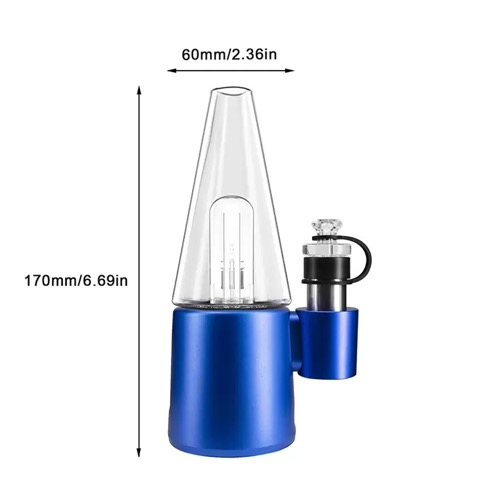 TOBOR Electric Dab Rig Kit for Wax & Dry Herb - Portable E-Rig with Quartz Bucket & Precise Temp Control - Perfect for Home Use, Travel, and Concentrate Enthusiasts