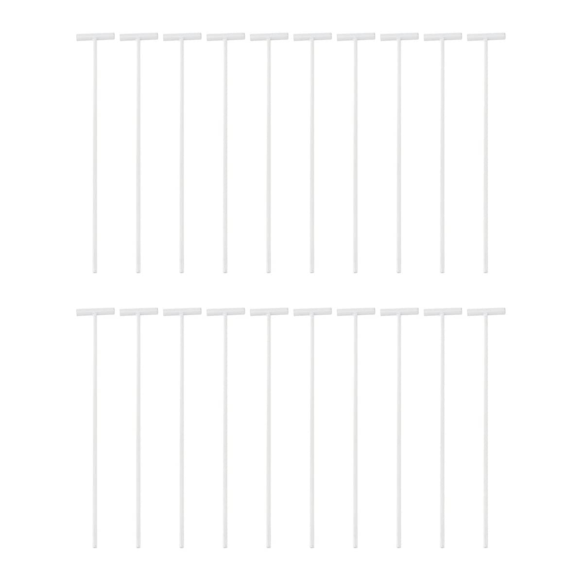 TEHAUX 40Pcs Heavy Duty Iron Pigeon Door Bars - Anti-Escape Bird Entrance Rods for Pigeon Coop & Birdhouse - Perfect for Pigeon Breeding, Bird Control & Aviary Security