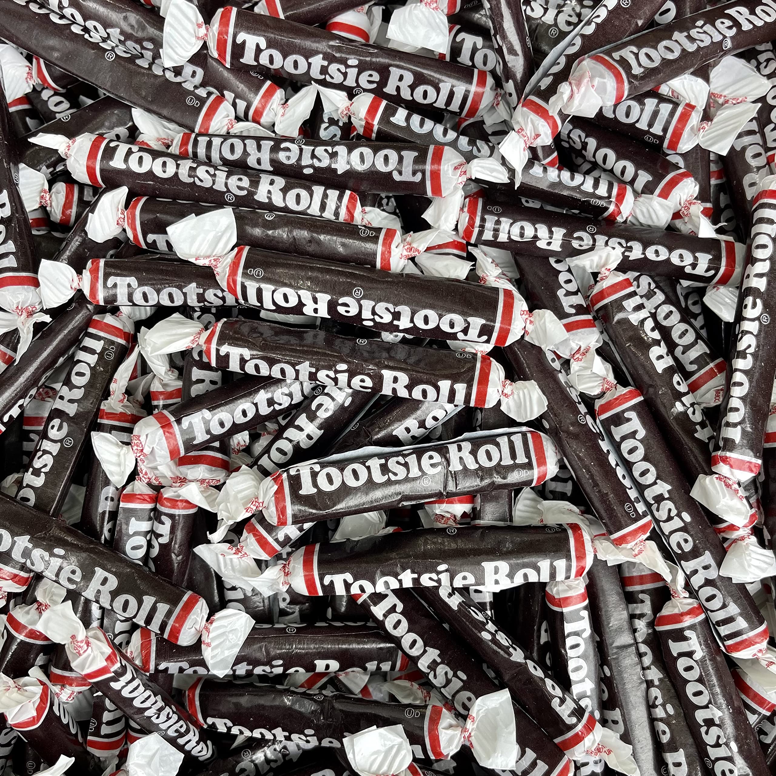 Bulk Rolls Individually Wrapped Chewy Taffy Candy - 2 Pound Pack of Kosher Candy for Kids, Parties & Snacks | Perfect for Birthday Favors, Halloween Treats & School Events
