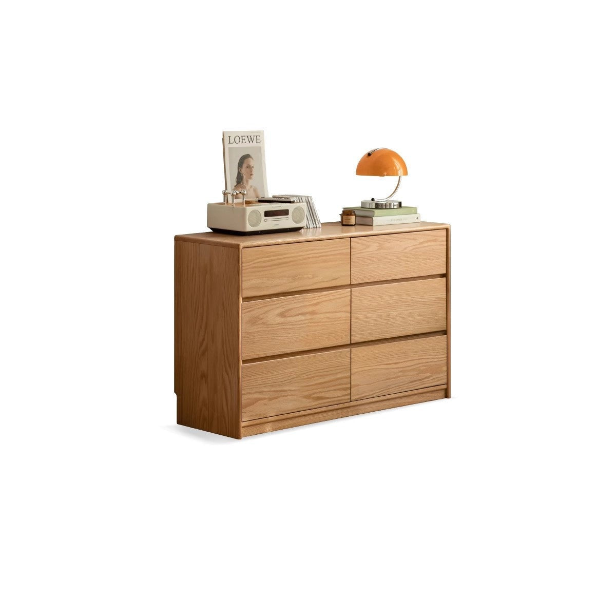Solid Oak & Black Walnut Wood Storage Drawer - Handcrafted Wooden Organizer for Bedroom, Office, or Kitchen - Perfect for Jewelry, Utensils & Home Organization