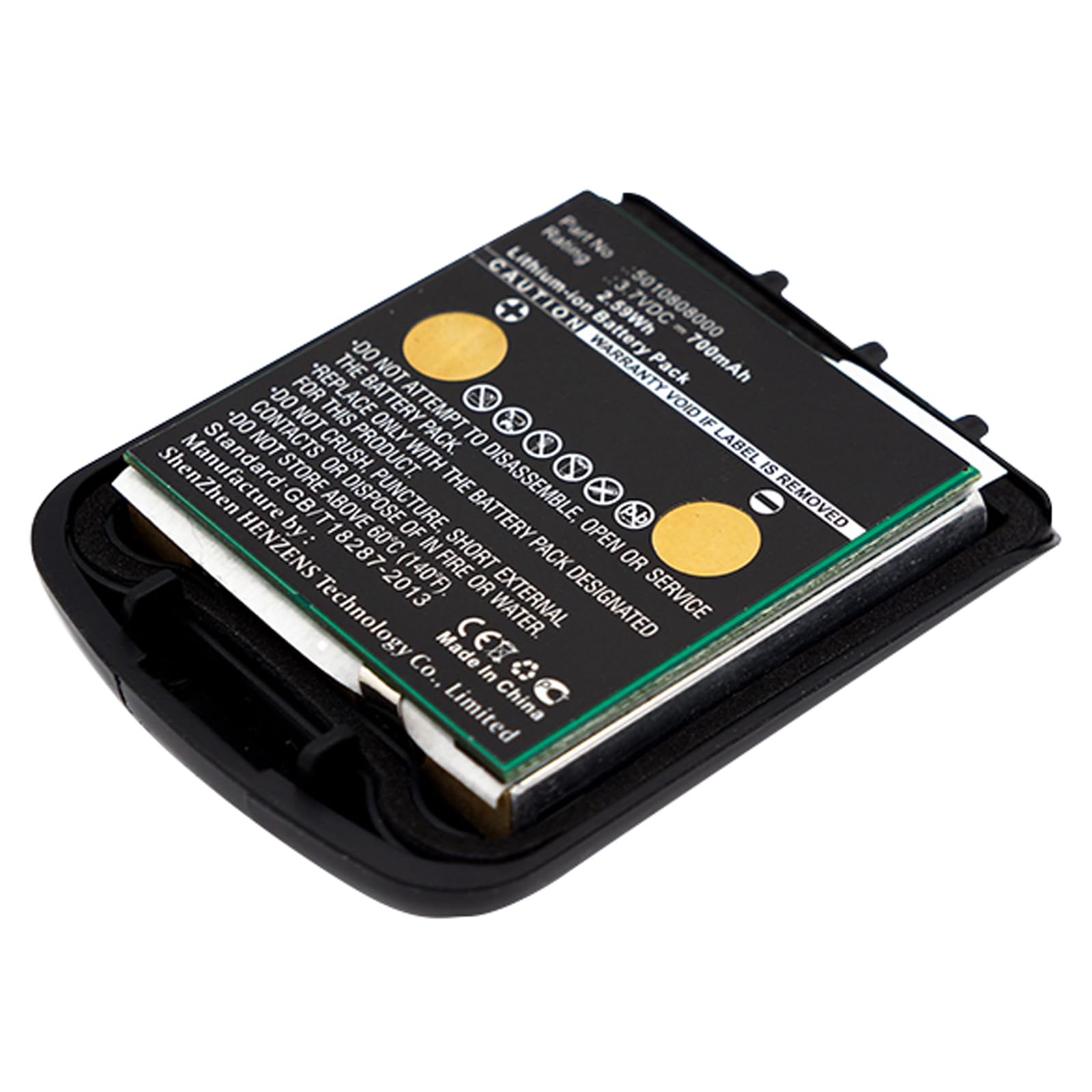 Synergy Digital Cordless Phone Battery - Li-ion 3.7V 700mAh High Capacity Replacement for Avaya 5010808000 & Mobilteil 5010808000 Cordless Phones | Perfect for Home Office Business Communication