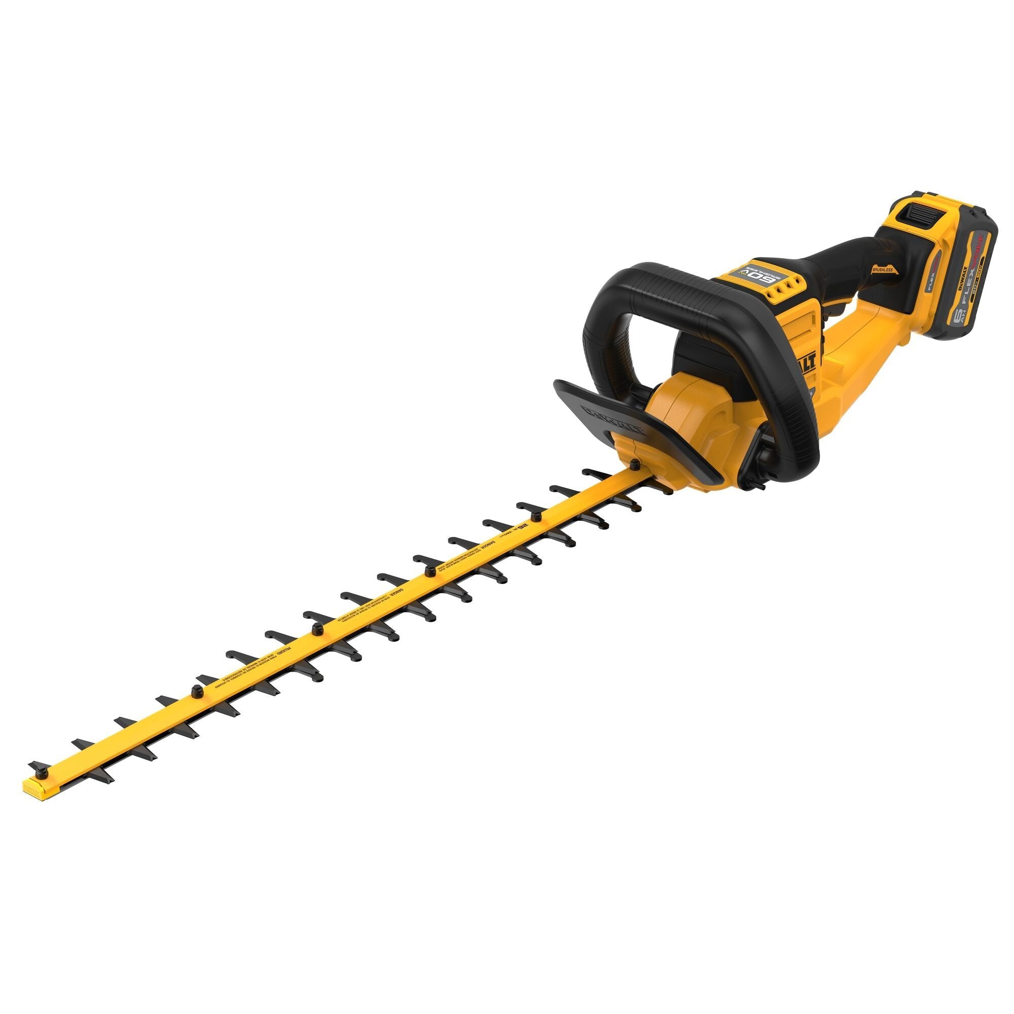 DEWALT DCHT870T1 60V MAX Cordless Hedge Trimmer Kit with 2Ah Battery - Powerful Electric Shrub Trimmer for Lawn & Garden Landscaping