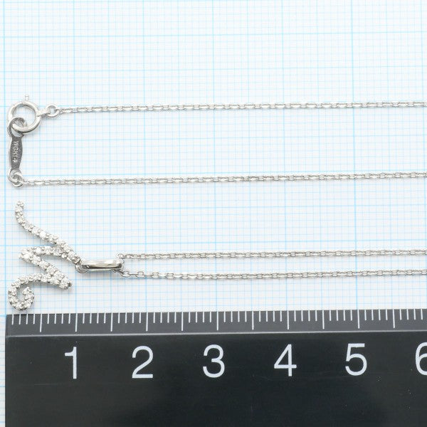 18K & 14K White Gold Diamond Necklace for Women - Elegant Pendant Jewelry Gift for Anniversary, Wedding & Special Occasions
