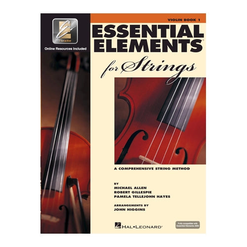 Essential Elements for Strings Violin Book 1 - Comprehensive Beginner Violin Method - Perfect for Music Lessons, School Orchestra & Home Practice