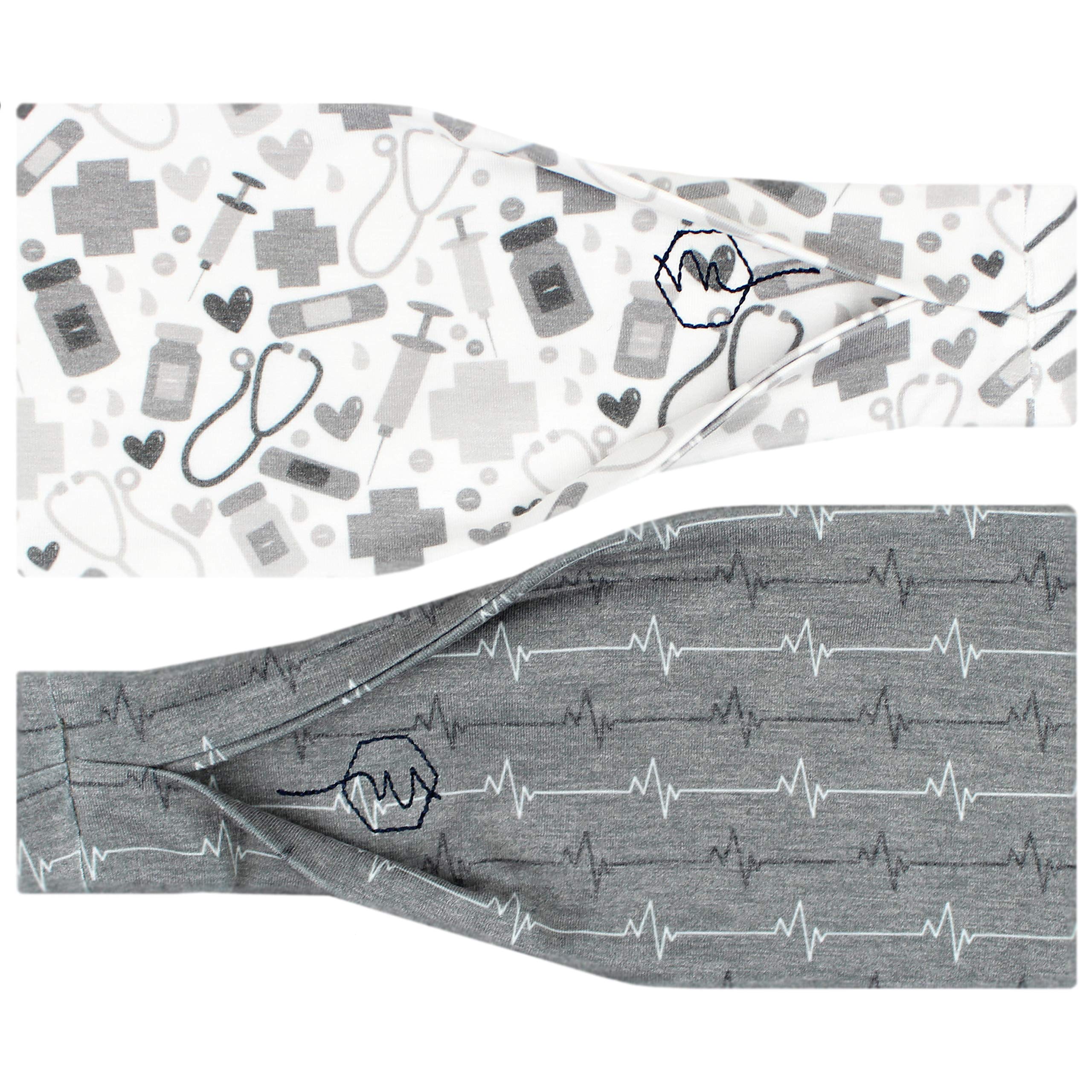 Wide Sports Headbands for Women - 4