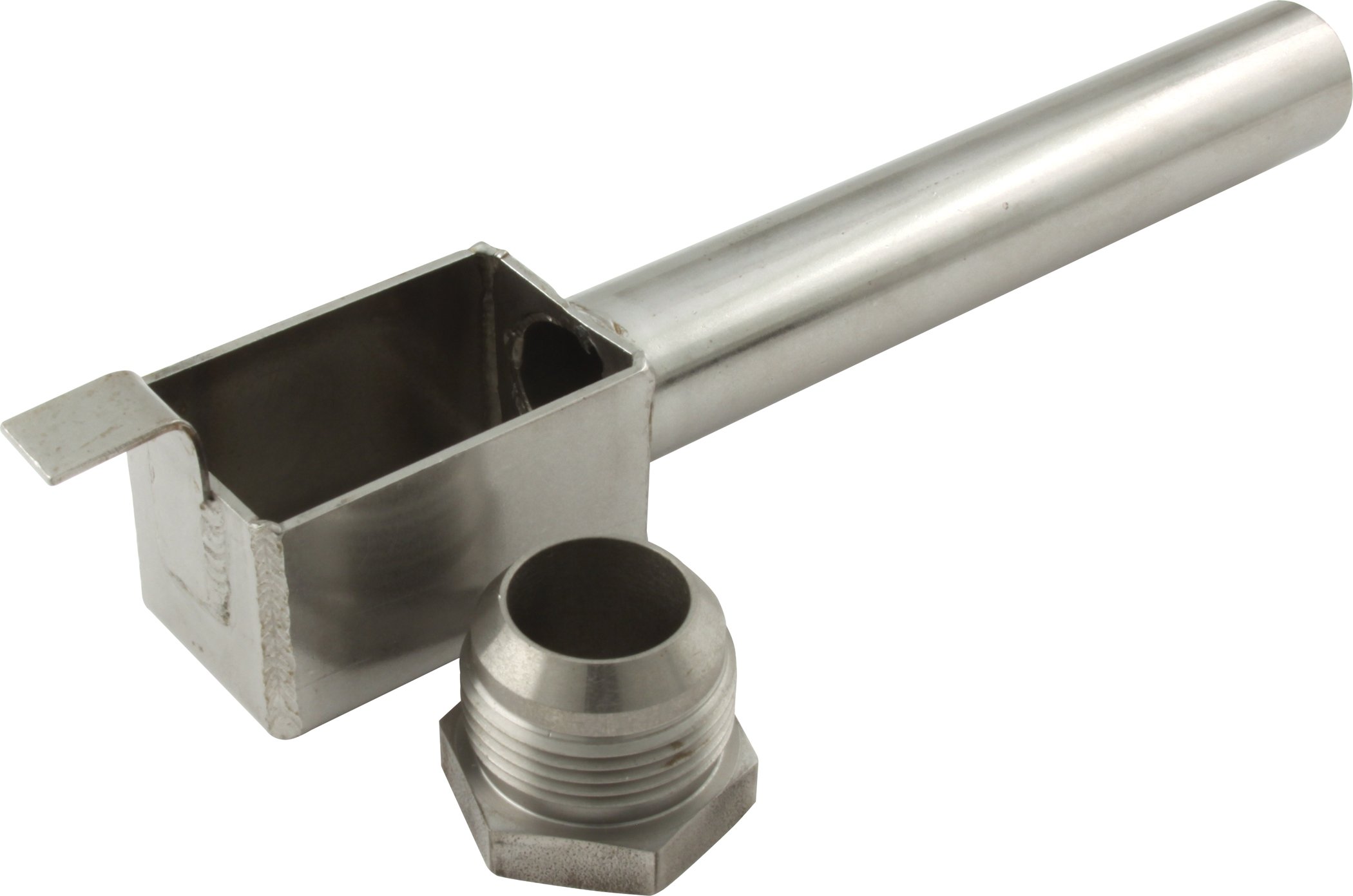 2006-2007 16AN Steel External Wet Sump Oil Pick Up Tube - High Performance Oil Pickup for Engine Builds & Racing Applications