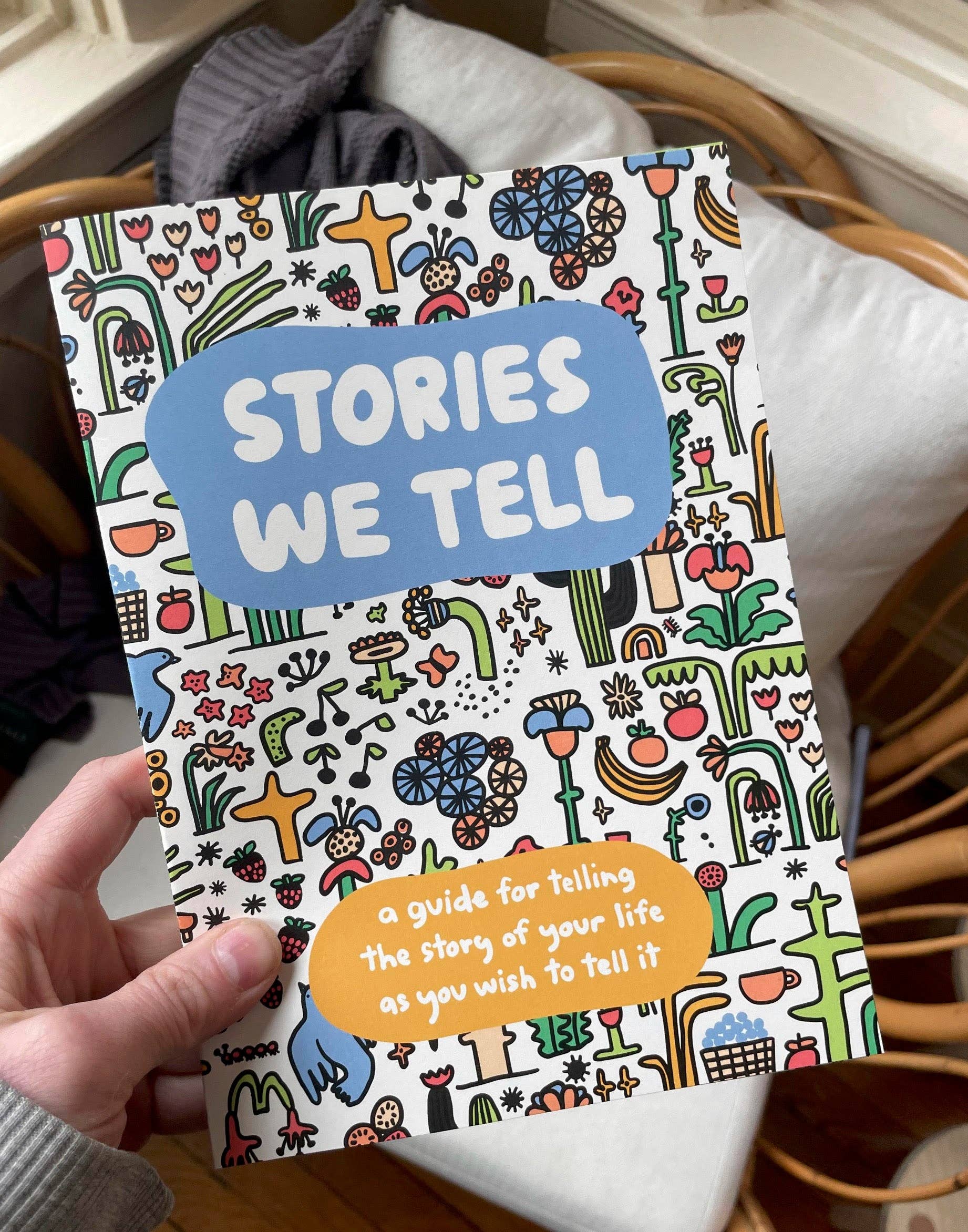 Stories We Tell Guided Journal - Self-Reflection & Creative Writing Prompts for Personal Growth, Mindfulness & Storytelling - Perfect for Therapy, Journaling & Memoir Writing