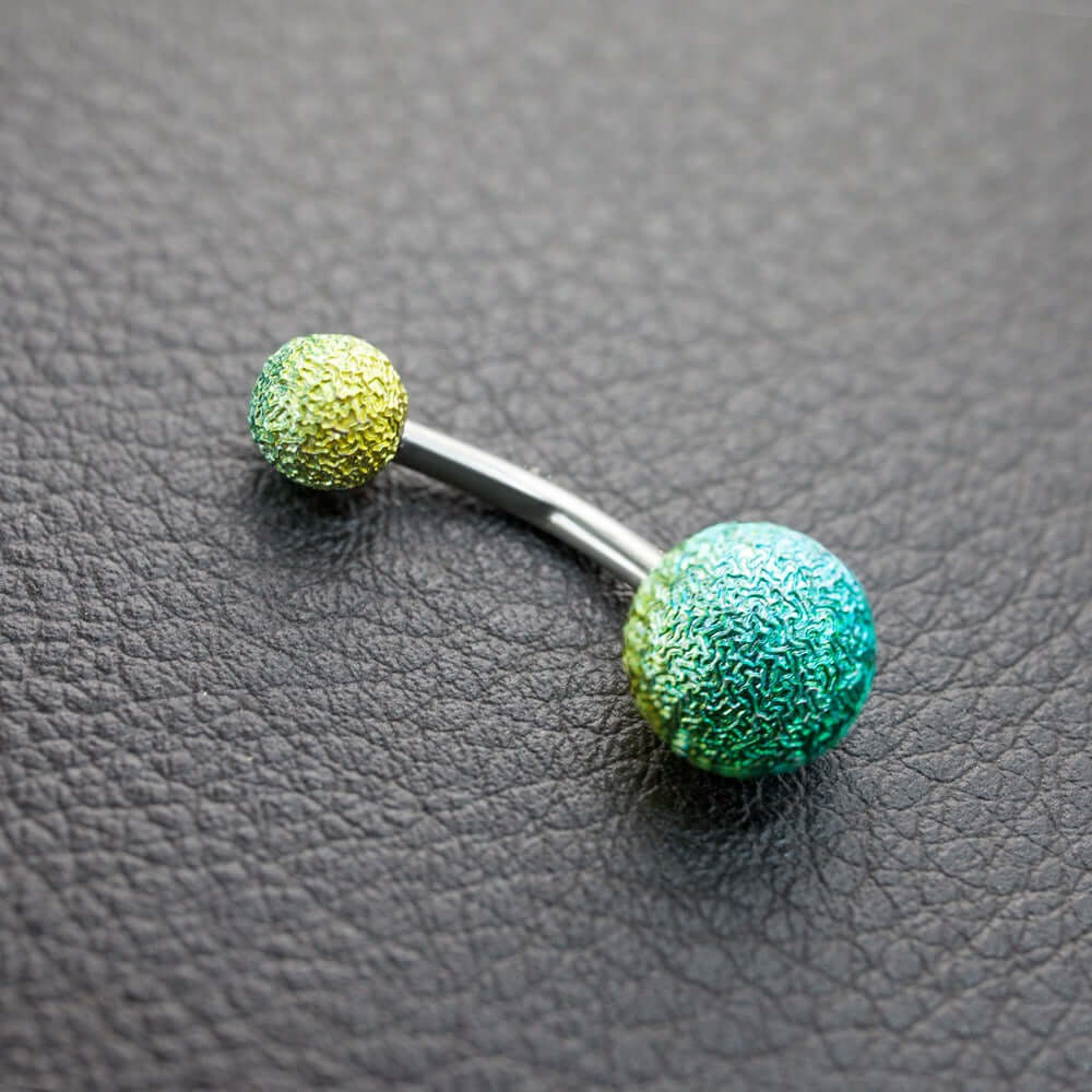 Vibrant Acrylic Frosted Belly Button Rings | WH2266 - Trendy Body Jewelry for Piercings, Perfect for Summer Beach & Festival Outfits