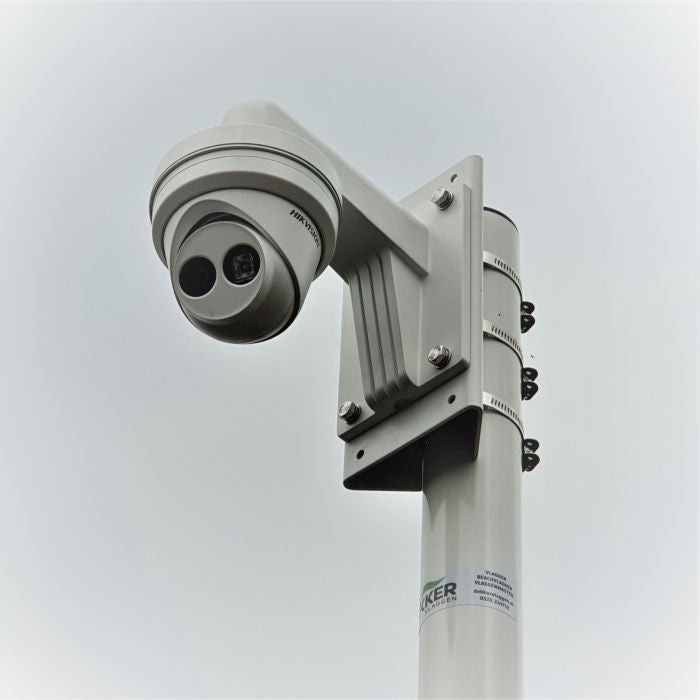 Adjustable Aluminum Camera Mast 3 Meters (9.8ft) with 90mm Diameter & Tile Frame - Perfect for Outdoor Photography, Videography, and Surveillance