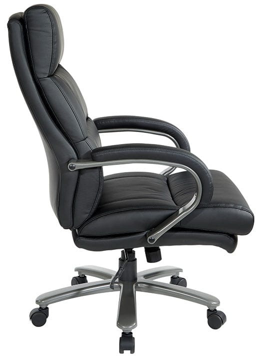 Office Star Work Smart Executive Big Man's Chair [ECH95297BT EC3] - Ergonomic High Back Office Chair for Heavy Duty Use, Perfect for Home Office, Conference Rooms & Executive Suites