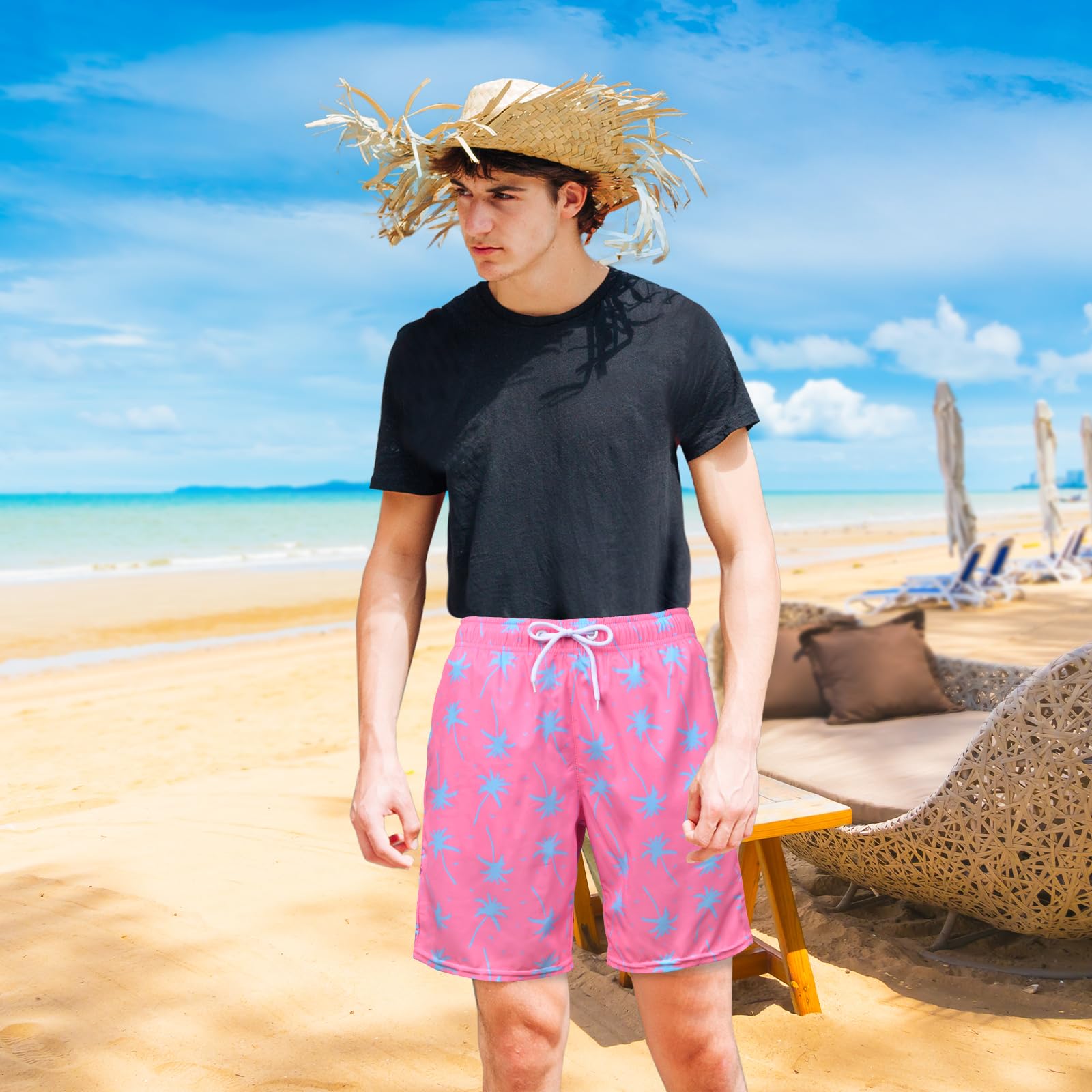 **Boys Swim Trunks - Quick Dry Compression Swim Shorts for Kids & Teens - Perfect for Swimming, Beach & Pool Activities**