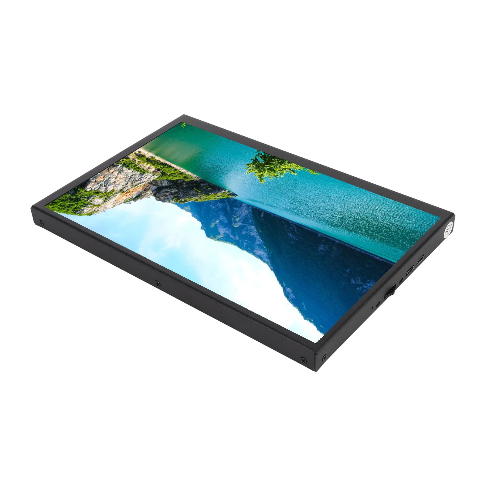 8.9 Inch LCD Touchscreen Monitor - 1920x1200 HD Resolution, 160° Wide Viewing Angle, USB Powered with Built-in Speakers | Perfect for Digital Signage, POS Systems & Home Office Setup