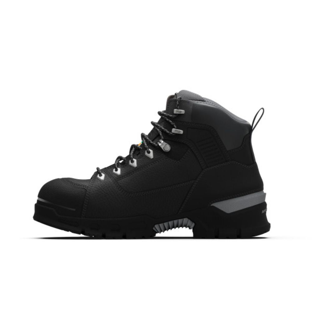 Timberland PRO Endurance EV Men's 6 Inch Waterproof Composite Toe Work Boots - Black | Slip Resistant Safety Shoes for Construction, Warehouse & Outdoor Work